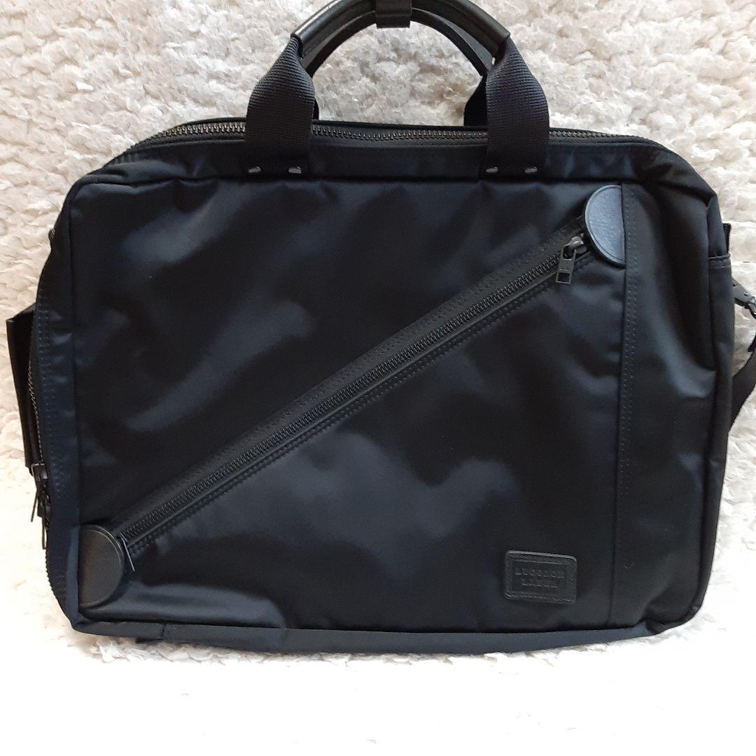 未使用に近い LUGGAGE LABEL 3WAY 黒 A4 ビジネスバッグ
