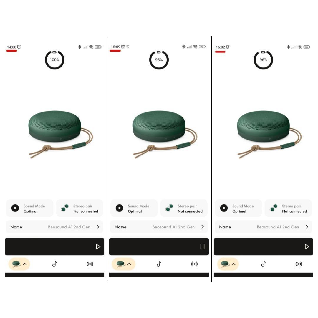 【未使用】B&O スピーカー Beosound A1 2nd Gen グリーン