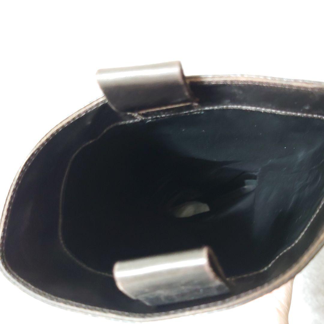 TOD’S トッズ ロングブーツ レザー ダークブラウン 37 1/2 美脚