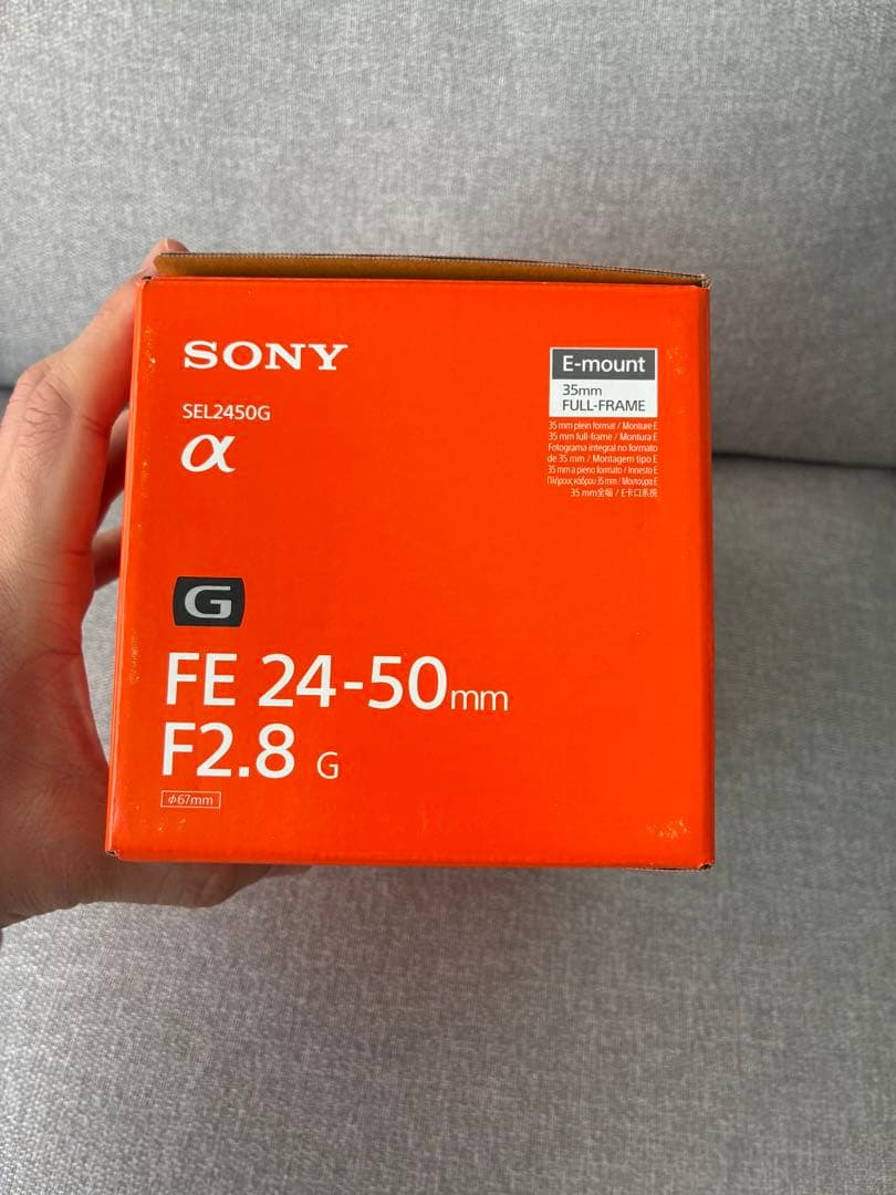 超美品　Sony FE 24-50mm F2.8 G Eマウントレンズ