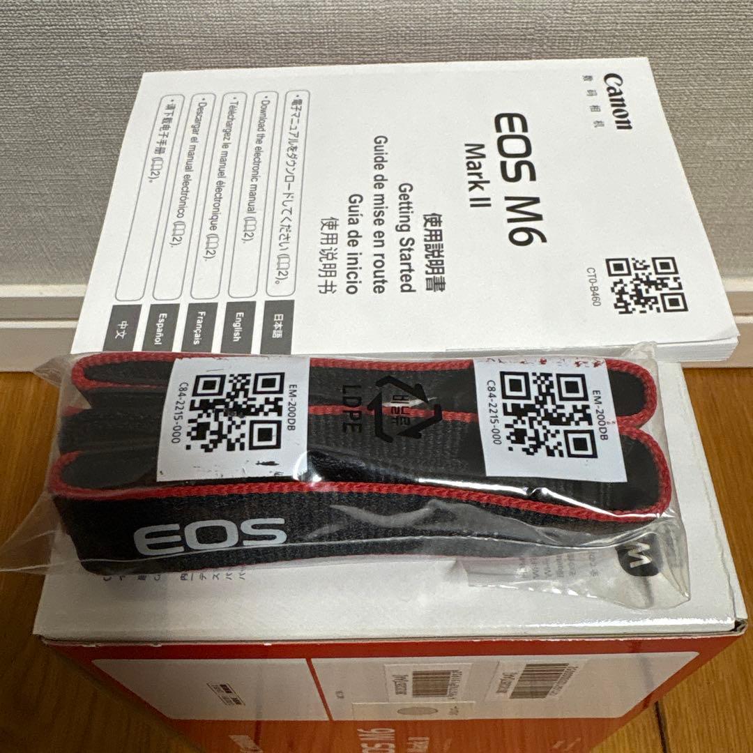 Canon EOS M6 Mark II ミラーレス一眼