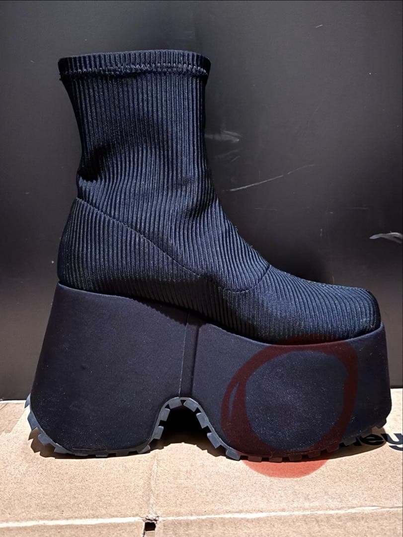 michellMacaron 厚底ブーツ 12cm