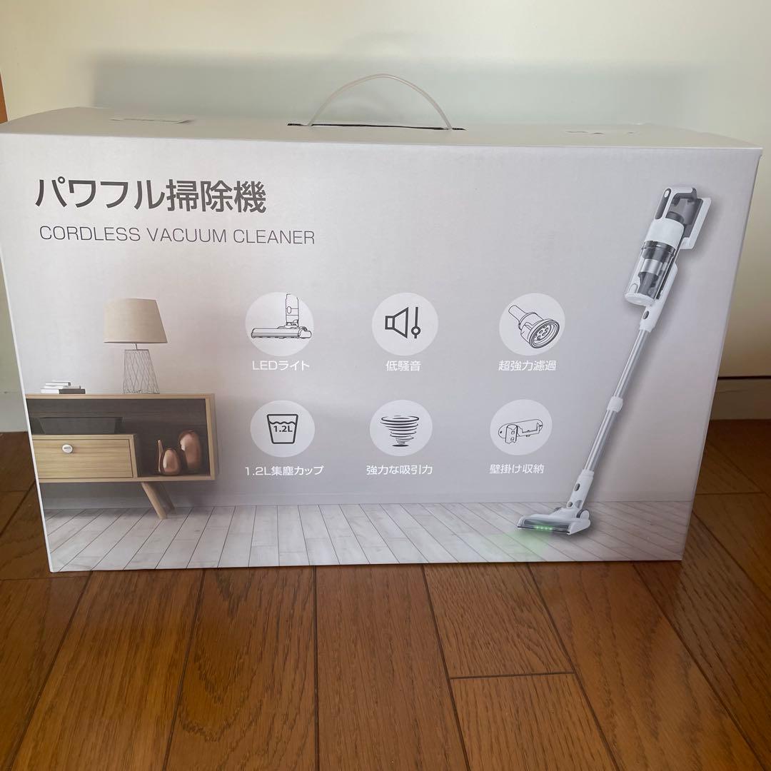 R8最新モデル自立式コードレス掃除機 超強力75kPa 連続55分 LED搭載