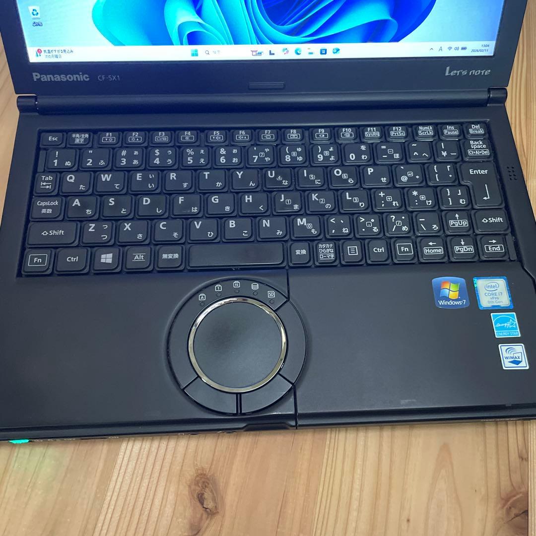 Windowsノート本体 Panasonic Let'sNote CF-SX1