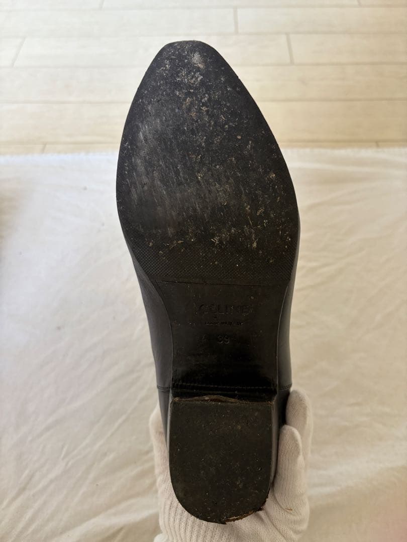 CELINE JACNO サイドゴアブーツ