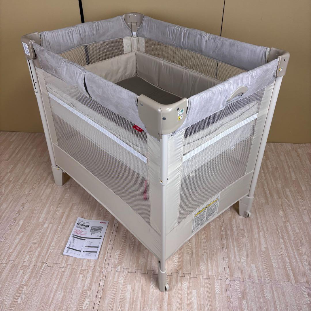 極上クリーニング済☆極美品☆　アップリカ　ココネル　エアープラス　AB　ベージュ