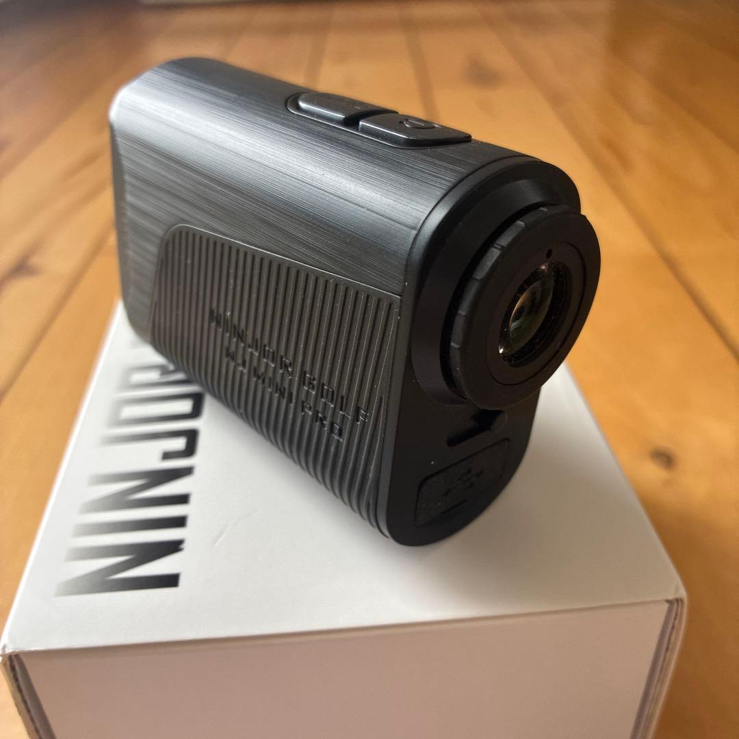 【美品】ニンジャーゴルフ レーザー 距離計 NJ ミニ プロ OLED ブラック