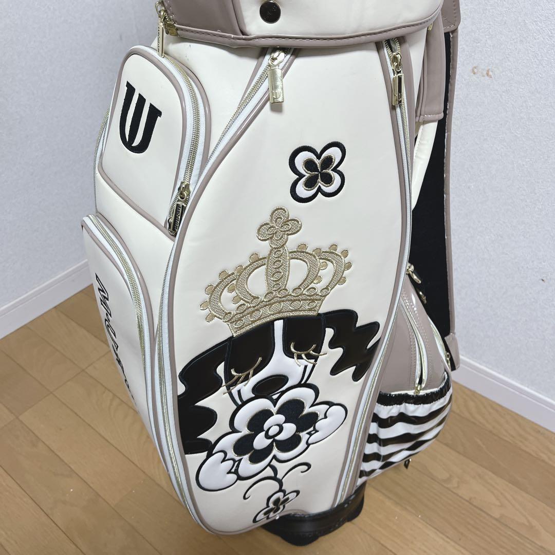 K123 M.USPORTS ミエコウエサコ お洒落 キャディバッグ