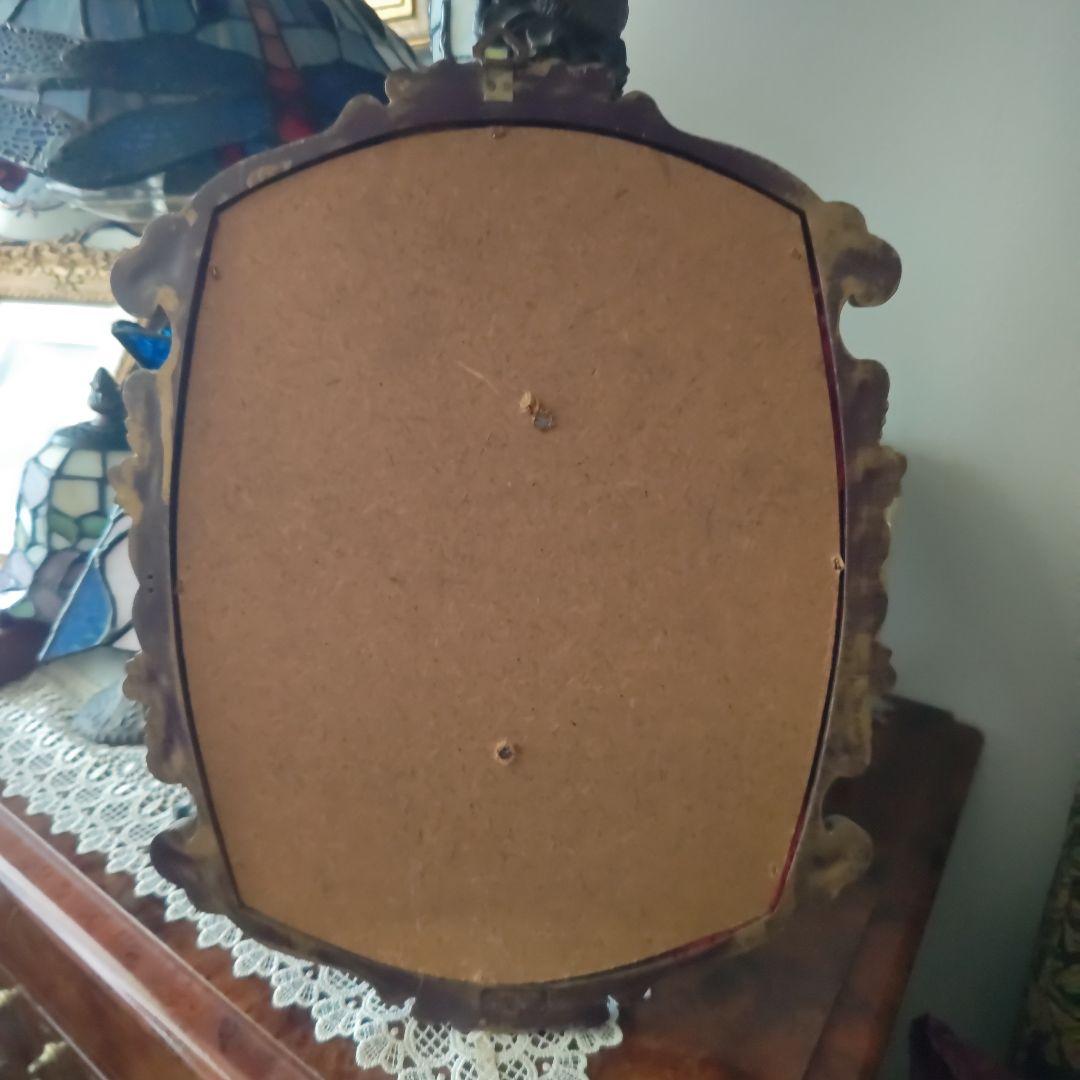 アート　壁掛け　天使　アンティークゴールド　彫刻　ヨーロピアン　骨董　ロココ