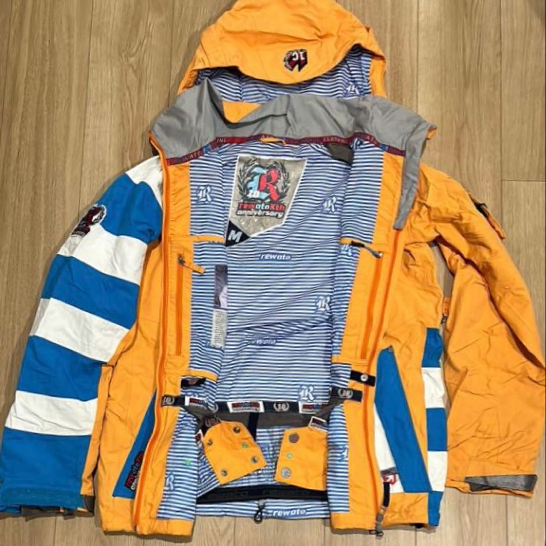 REW スノーボード スキー ウエア ジャケット M