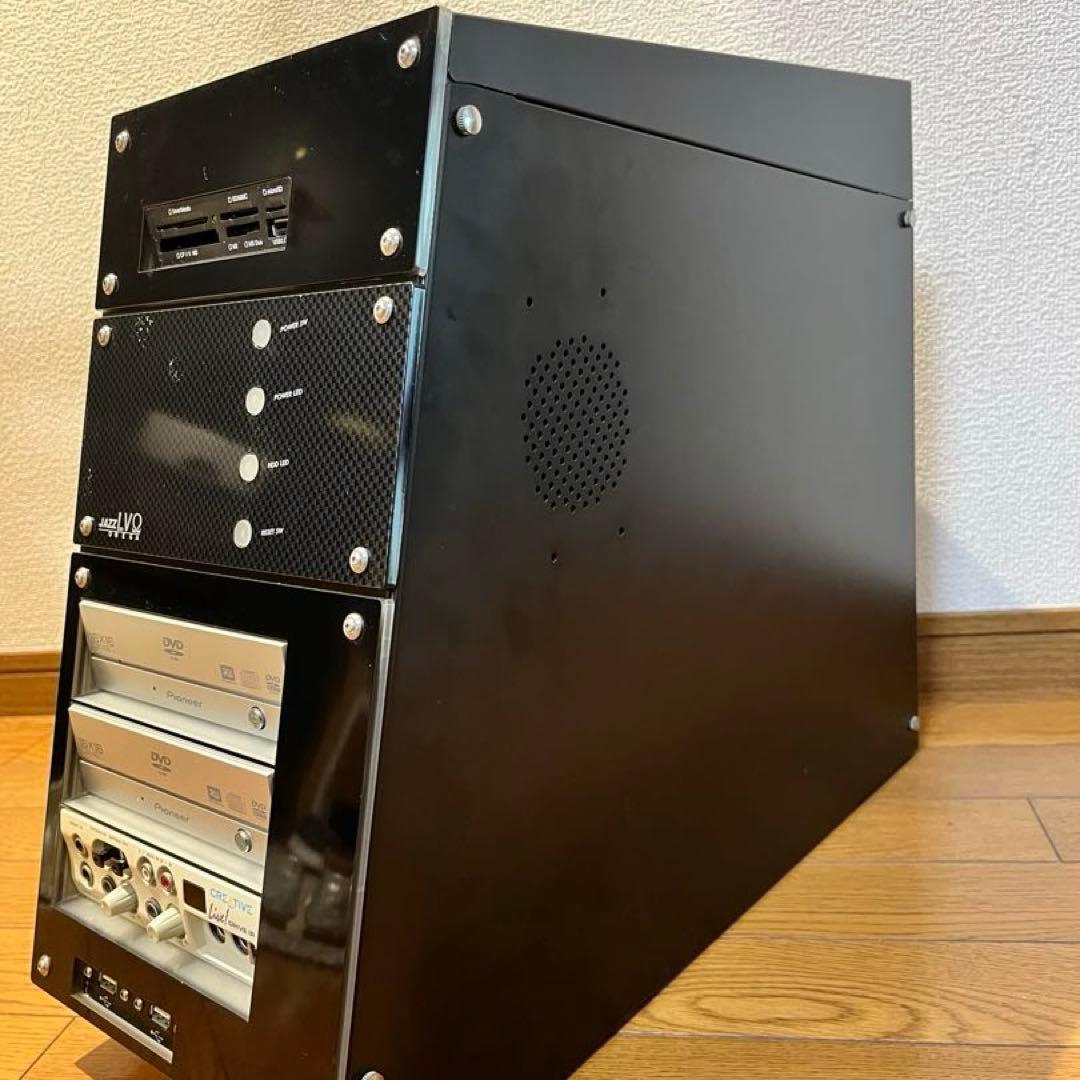 Jazz LVΩ ブラック PCケース (中身あり)