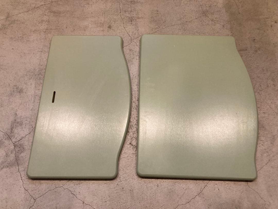 ストッケ　トリップトラップ　モスグリーン　ベビーセット&トレイ付　S/N6