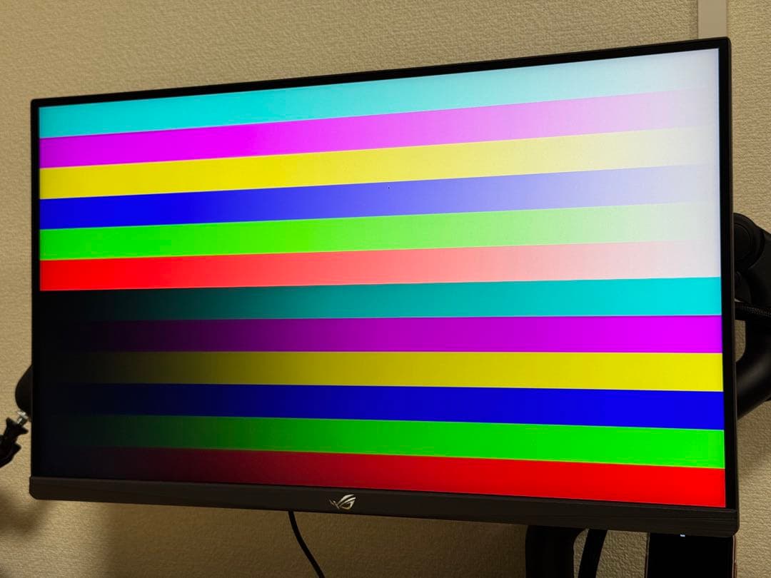 ASUS XG27UCG ゲーミングモニター 動作確認済み