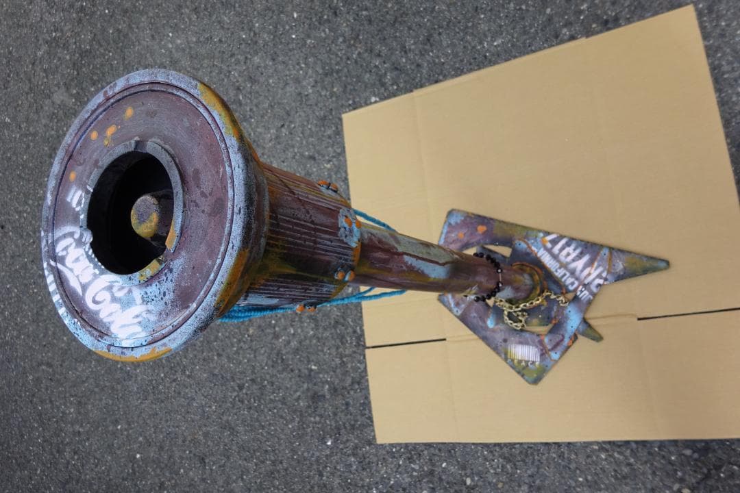 ヴィンテージ レトロなスモーキングスタンド 灰皿 アッシュトレイ 煙草