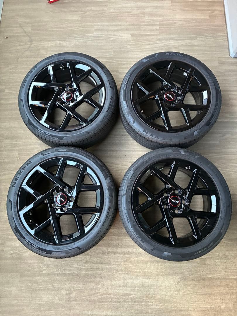 【美品】MINI F66 JCW純正タイヤホイール　17インチ　ネクセンタイヤ