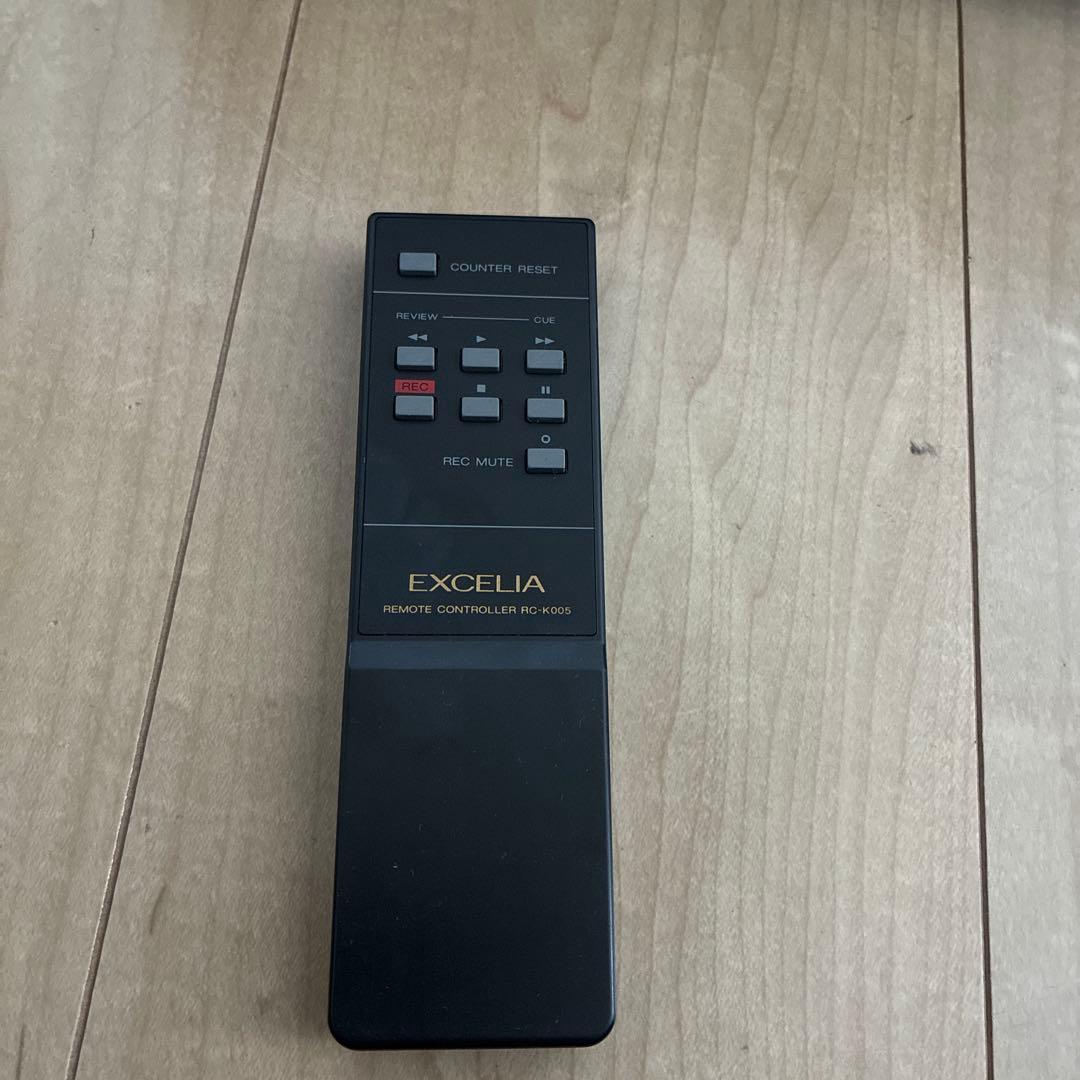 EXCELIA　XK-005　カセットデッキ　アイワ　エクセリア　リモコン付き