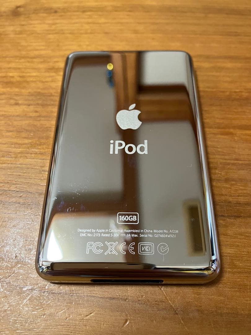 【極美品】iPod classic 160GB ブラック MC297J/A