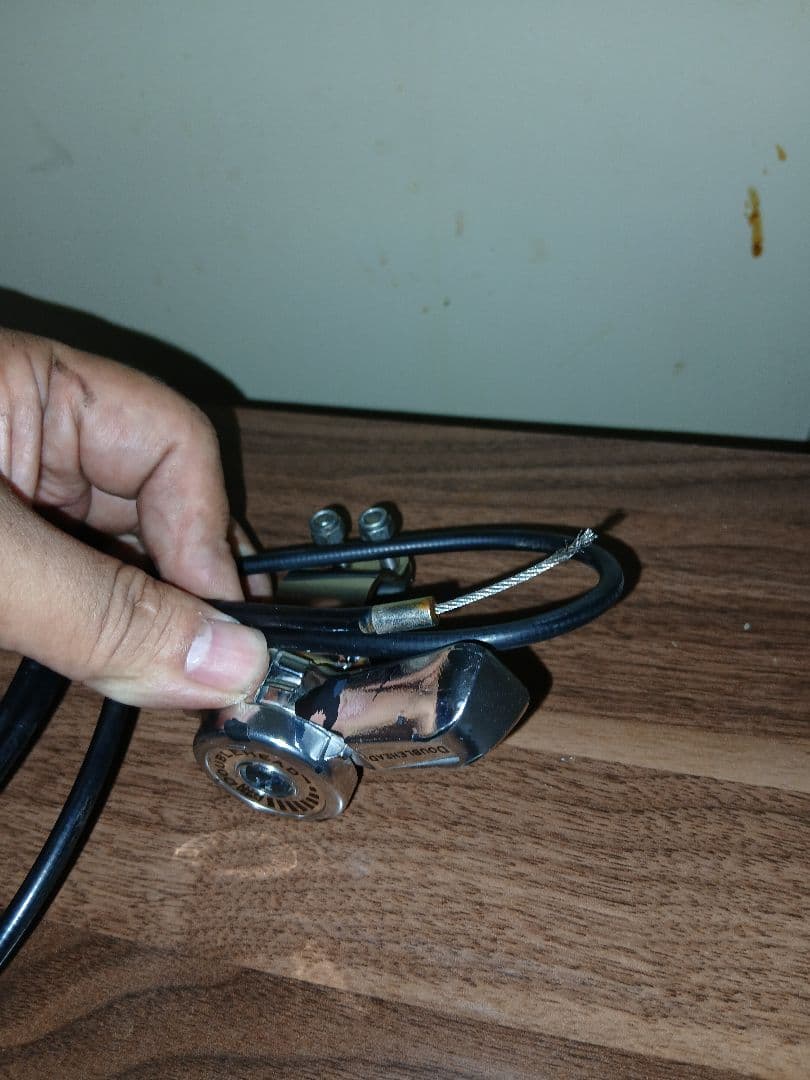 ハーレー ダブルヘッドマフラー TCソフテイル用 音量可変スリップオン 送料込み