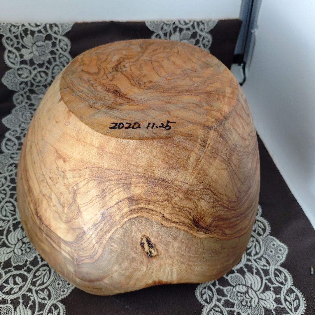 フランス製オリーブの木製ボウル