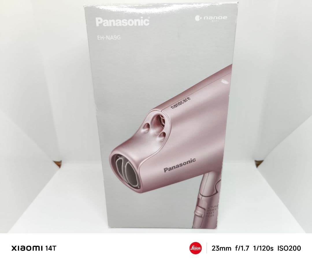 【極美品】Panasonic ナノケアヘアドライヤー EH-NA9G-PN