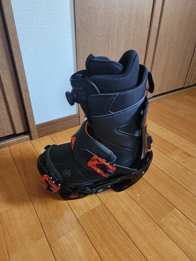 NIDECKERナイデッカー27.0cmブーツサロモ リズム.Mサイズバイン2点