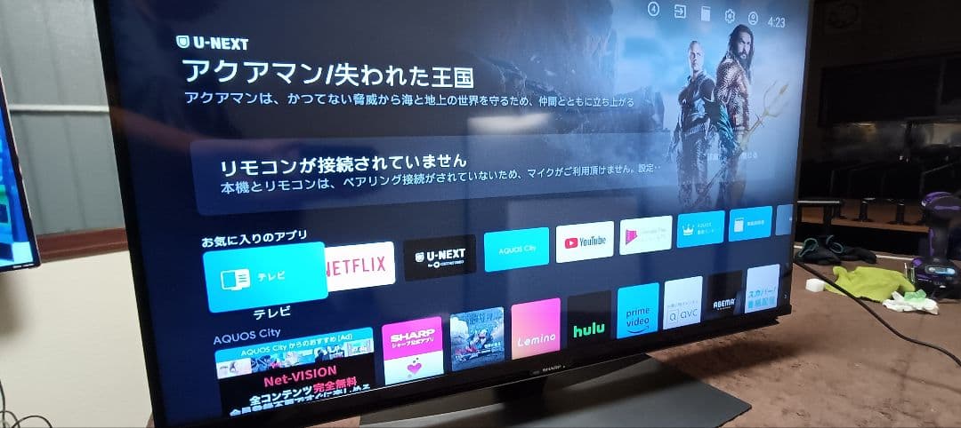 テレビ SHARP AQUOS 4T-C40CL1