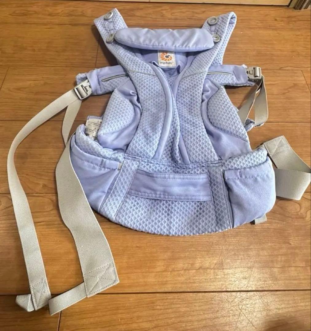 エルゴベビー　 抱っこ紐　オムニブリーズ　ブルーラベンダー