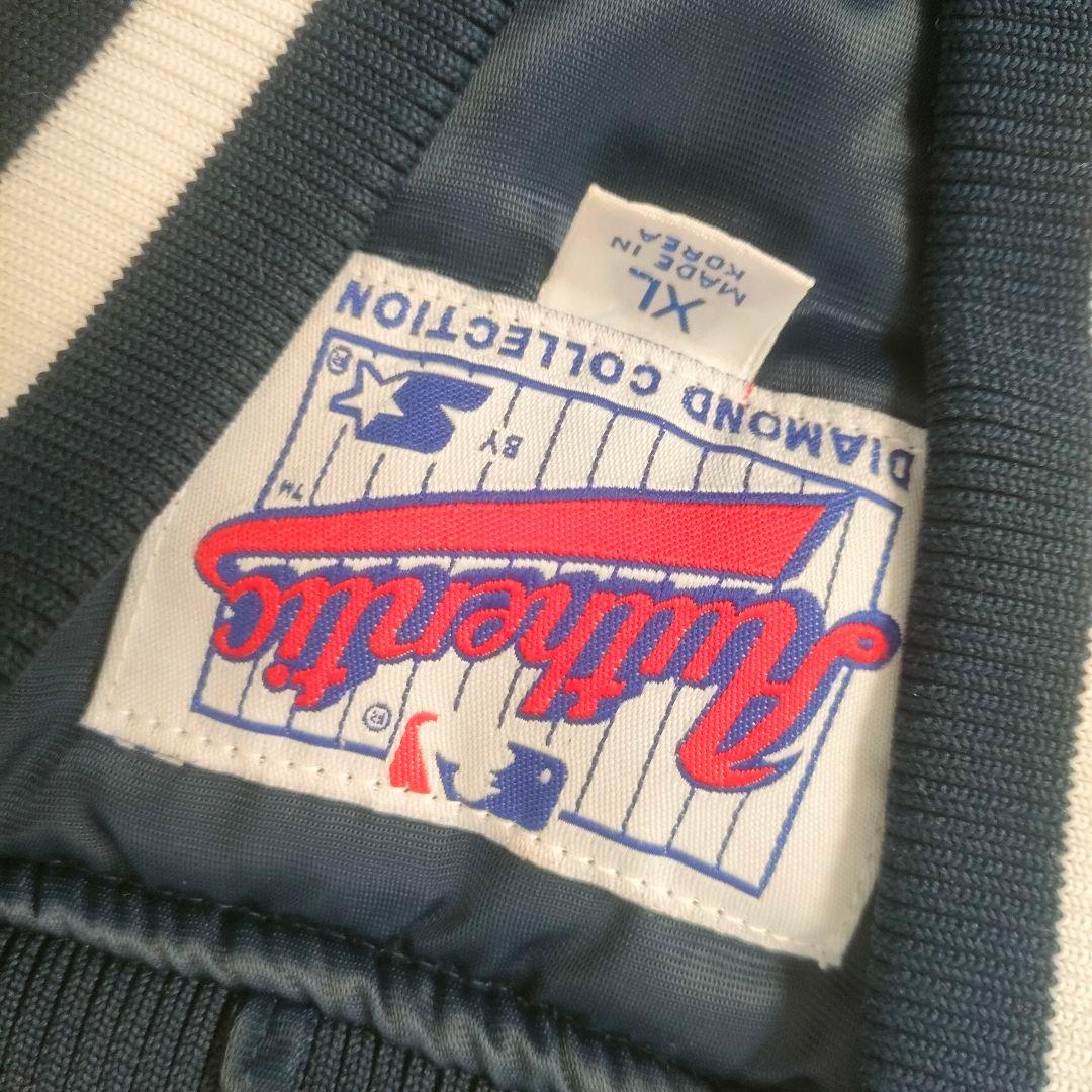 New York ヤンキース スタジャン ナイロン ネイビー starter