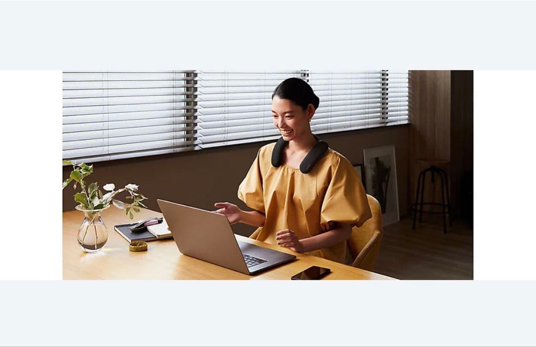 【美品】SONY★ネックスピーカー＆トランスミッター★