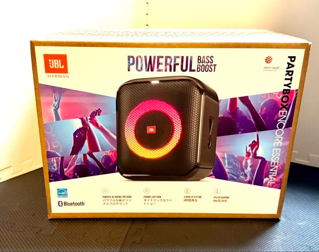 JBL PARTYBOX ENCORE ESSENTIALスピーカー新品未使用品