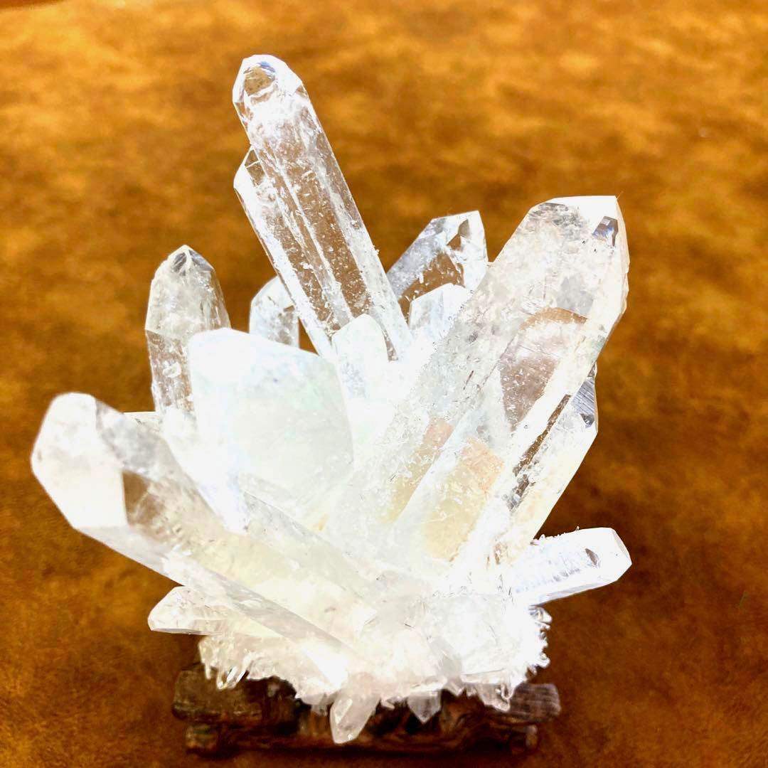 再再お値下げ　レムリアンシードクリスタル　水晶クラスター