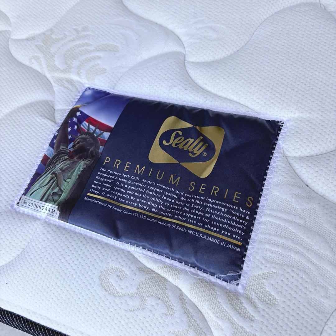 取付無料！シーリー プレミアム 快眠 ポケットコイルシングルマットレス✨