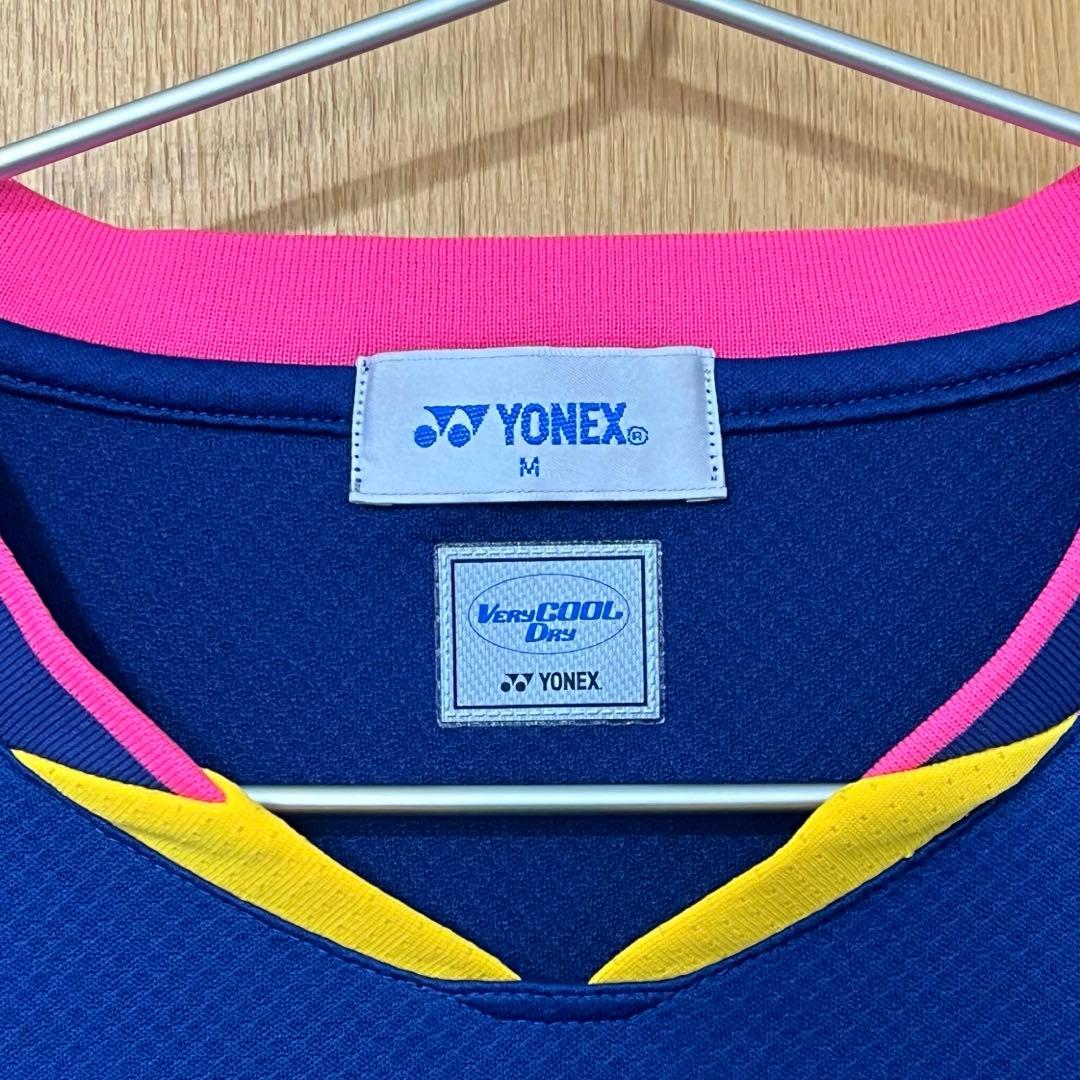 【完美品】 YONEX ゲームシャツ 10374 ユニM 日本代表モデル 超希少