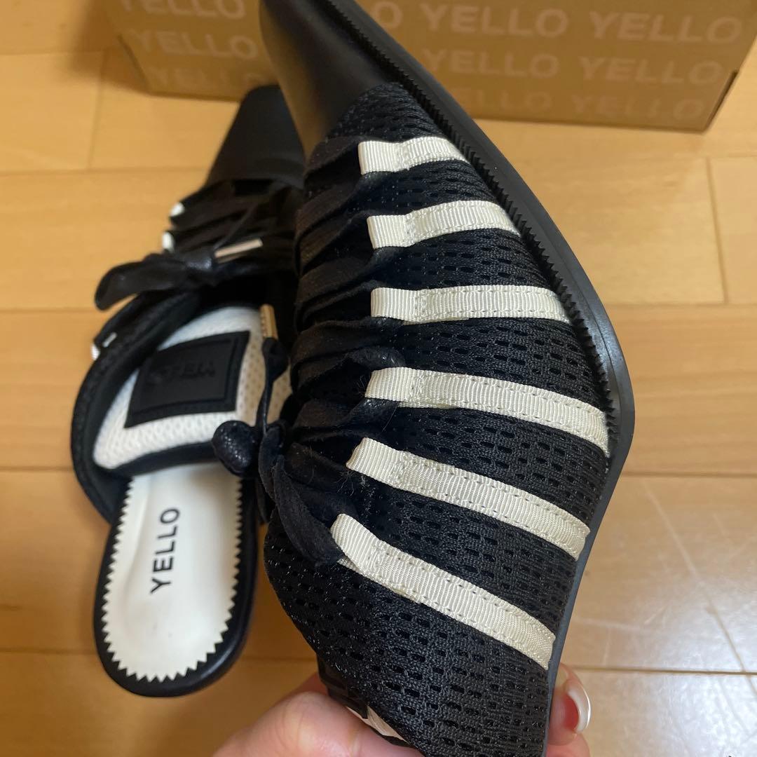 yello スニーカーミュール Lサイズ