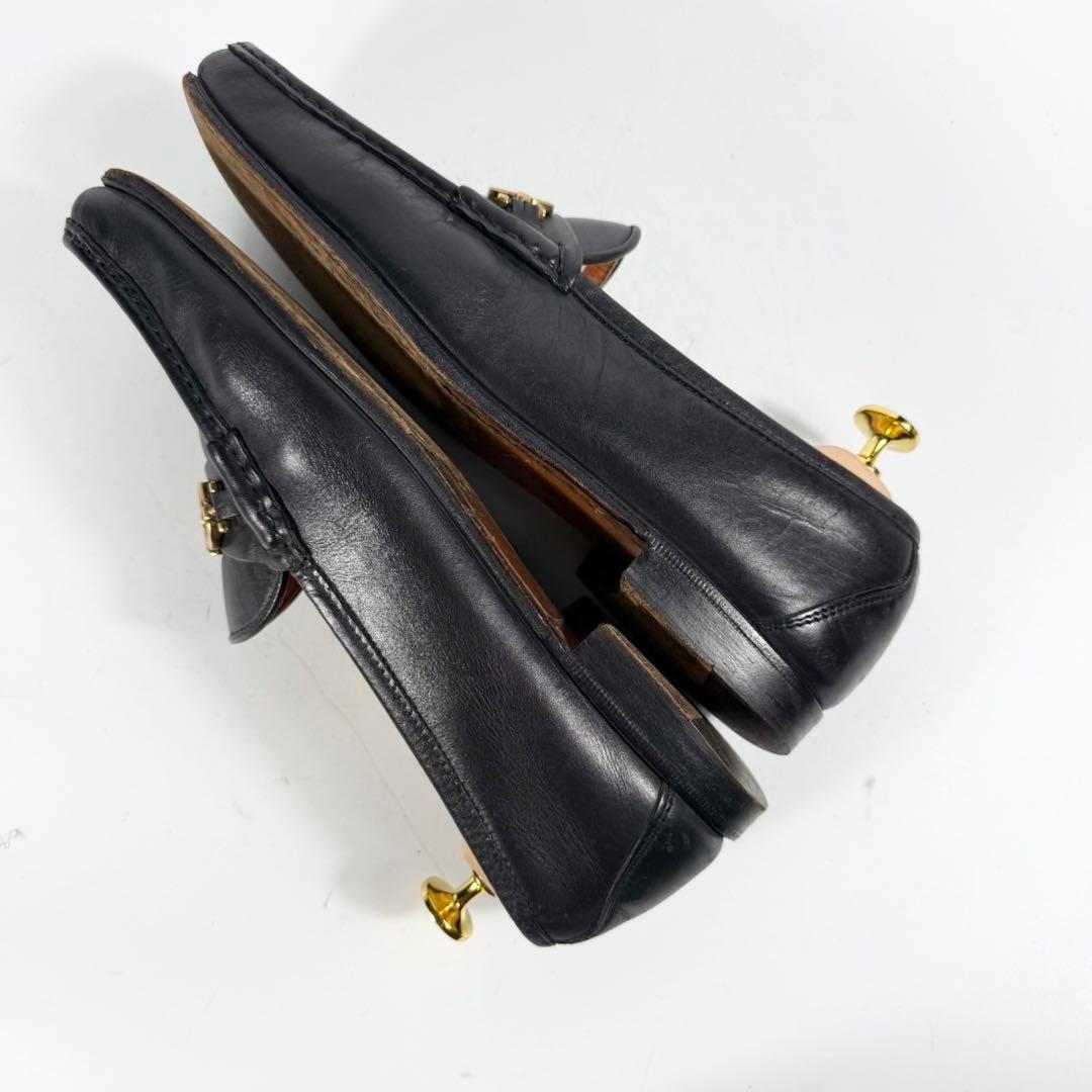 Salvatore Ferragamo フェラガモ　ガンチーニ　ローファー　黒