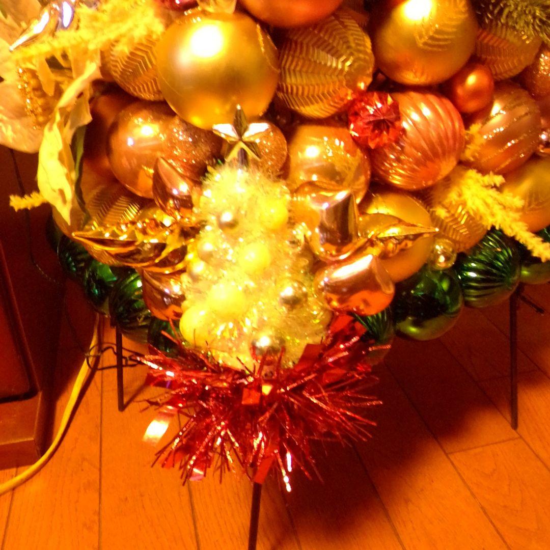 巨大　クリスマスツリー　オーナメント贅沢造り　１点物