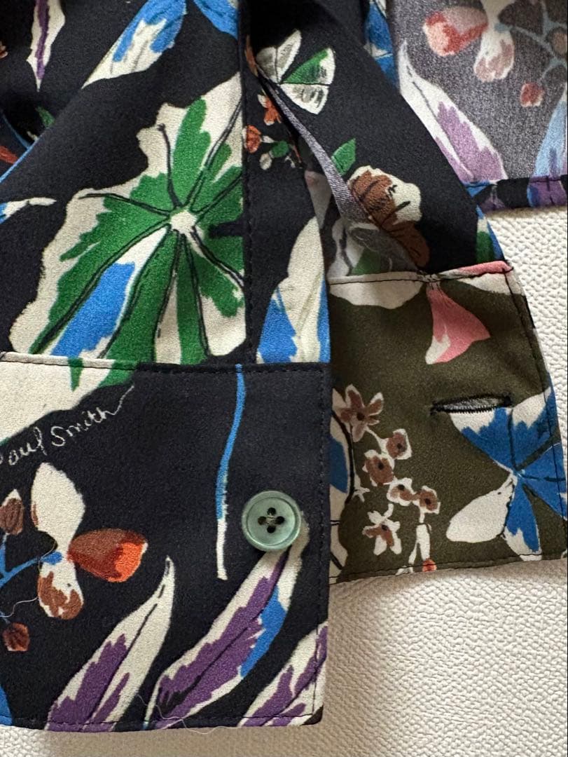 Paul Smith フラワープリントブラウス
