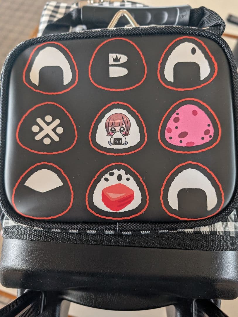 川崎由意選手　おにぎりデザイン キャリーバッグ KAWASAKI YUI 533