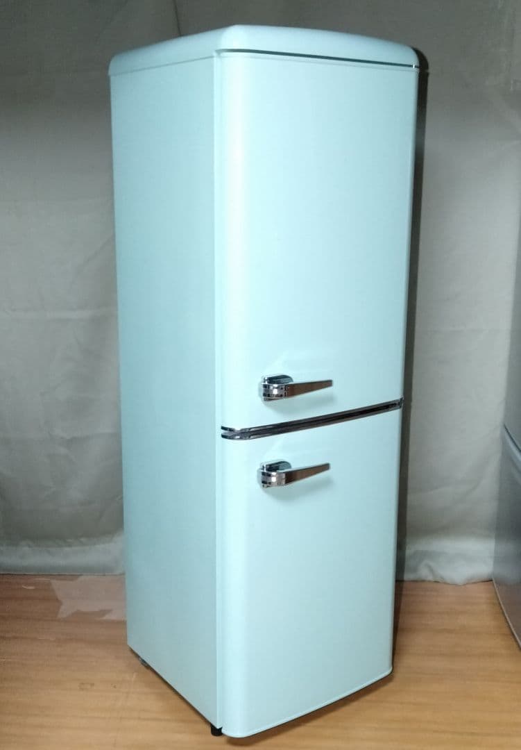♥ありさ♥限定　アイリス　130Lレトロ冷蔵庫 PRR-142D-LG