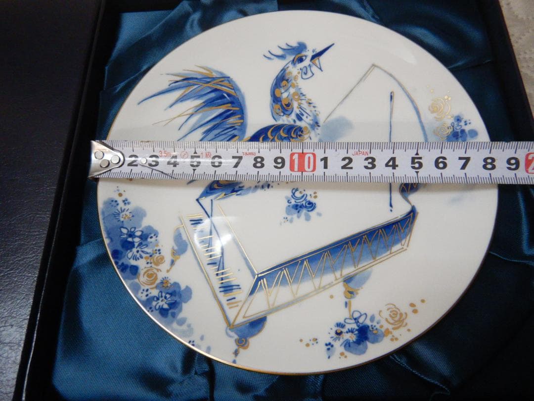 Meissen 　皿　 ニワトリ　マイセン　干支プレート　2005　185ｍｍ