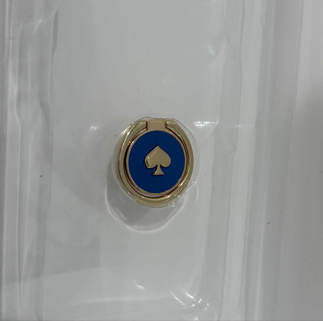 ☆美品☆ KATE SPADE iPhone14Proケース スマホリング付属