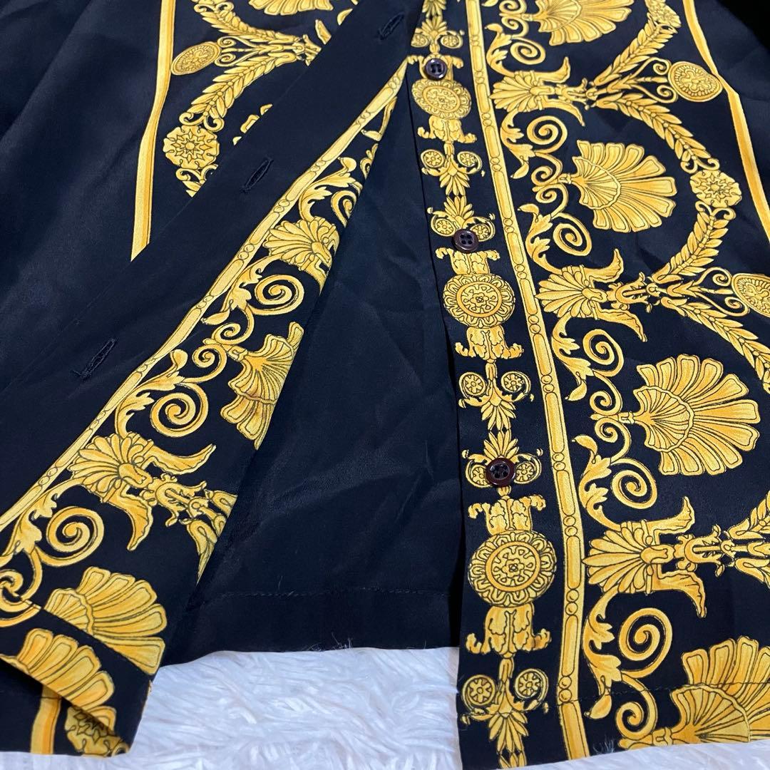 専用 GIANNI VERSACE ヴェルサーチ シルク シャツ
