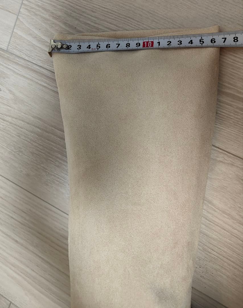 新品未使用　ルーズフレアカバーフィットブーツ　フレアブーツ　ルーズブーツ　厚底