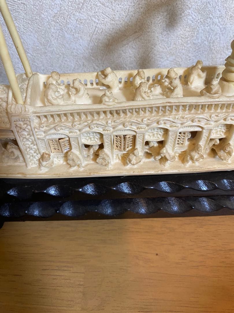 置物　宝船　中国美術　アンティーク　古美術　工芸品