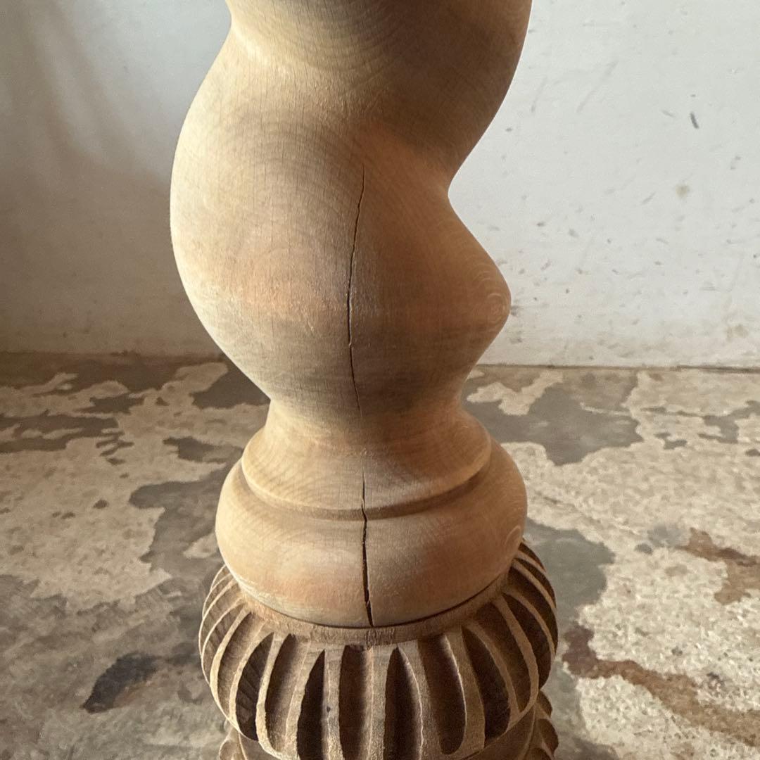 ビンテージ サイドテーブル　フラワースタンド　花台　剥離