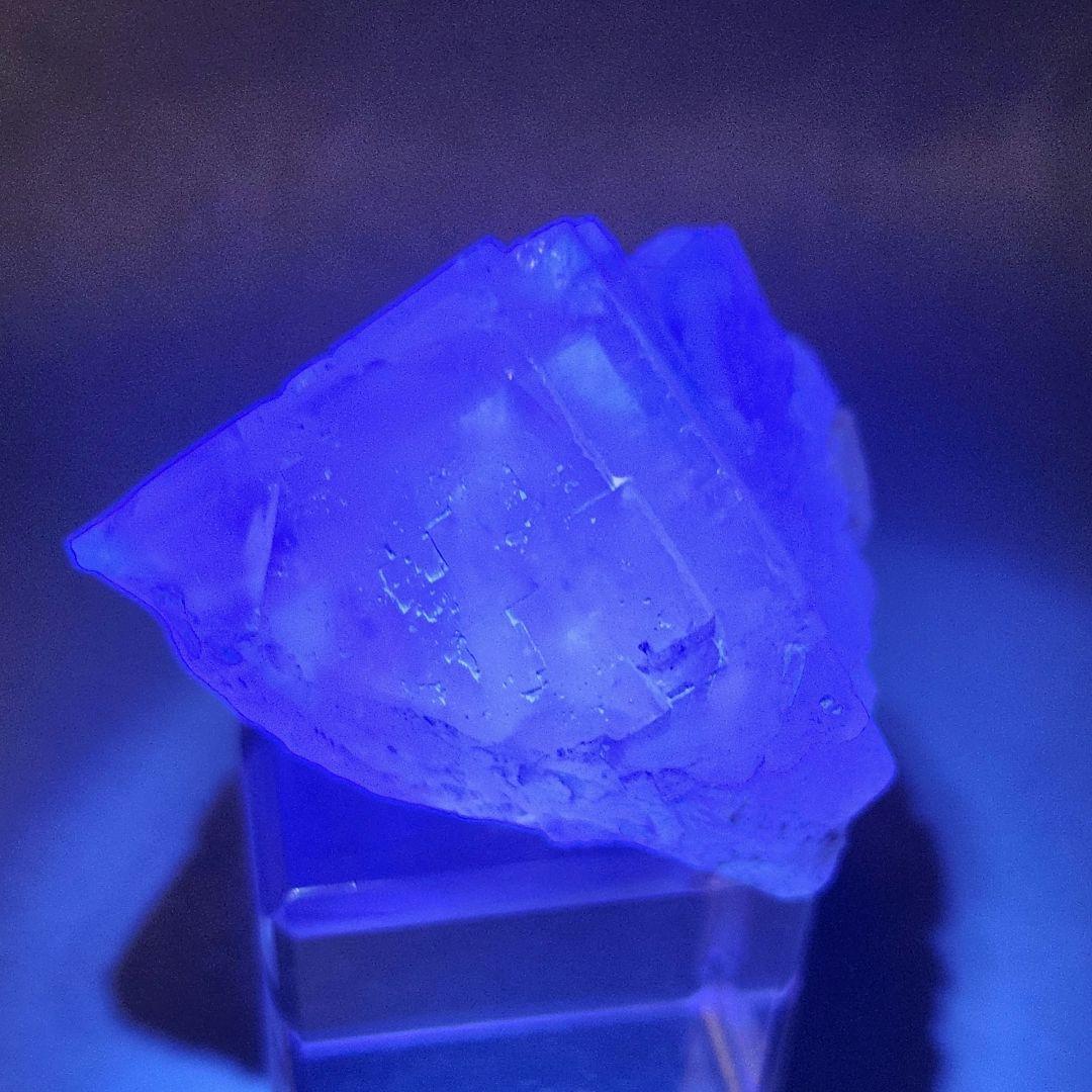 美品✨ほんのりピンク ペーニャブランカ産 フローライト原石