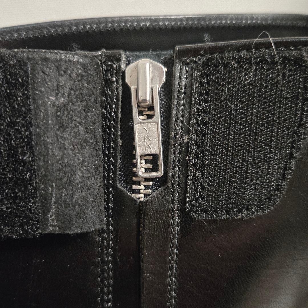 新品　king　crown キングクラウン　ブーツ　白バイ 25.5 ノサックス