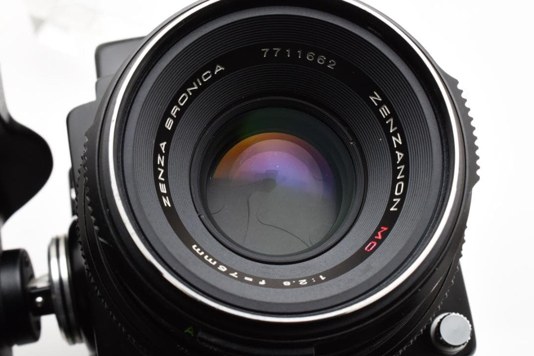 フィルムカメラ ZENZA BRONICA ETRS + ZENZANON 75mm F2.8