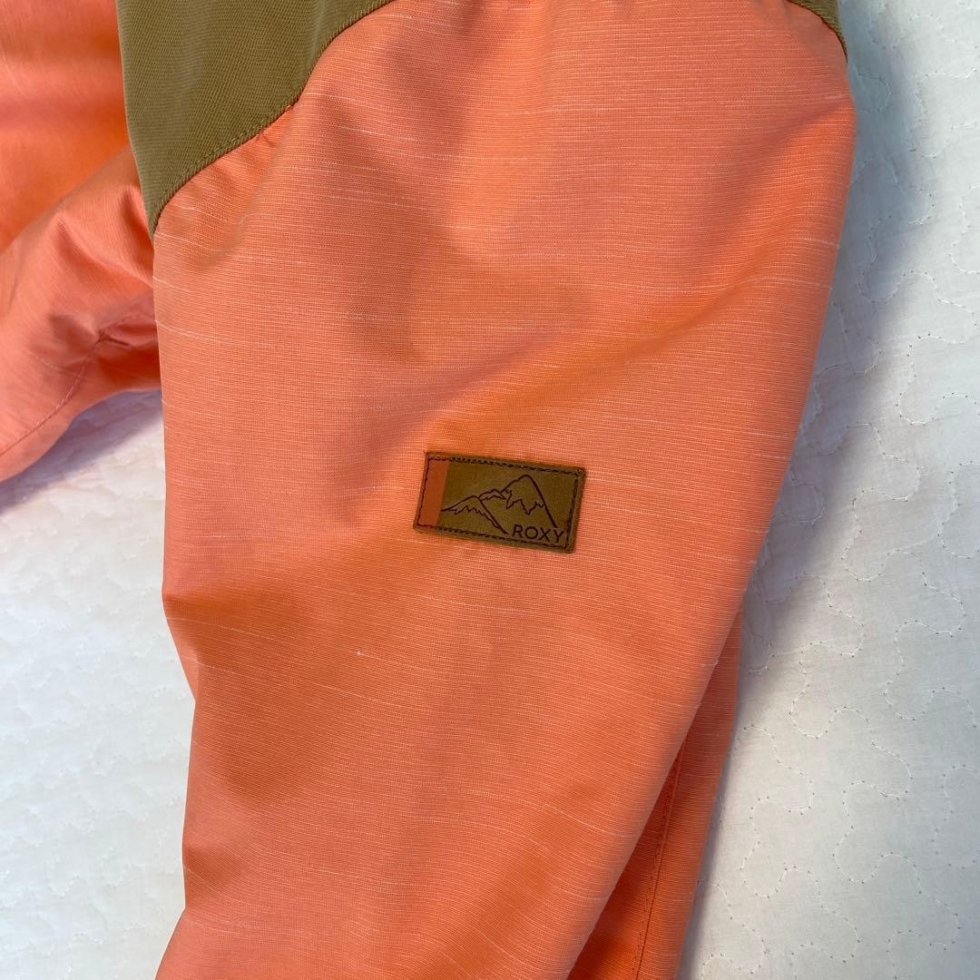 ROXY　スノーボードウェア M マウンテンジャケット　サーモンピンク　フード付
