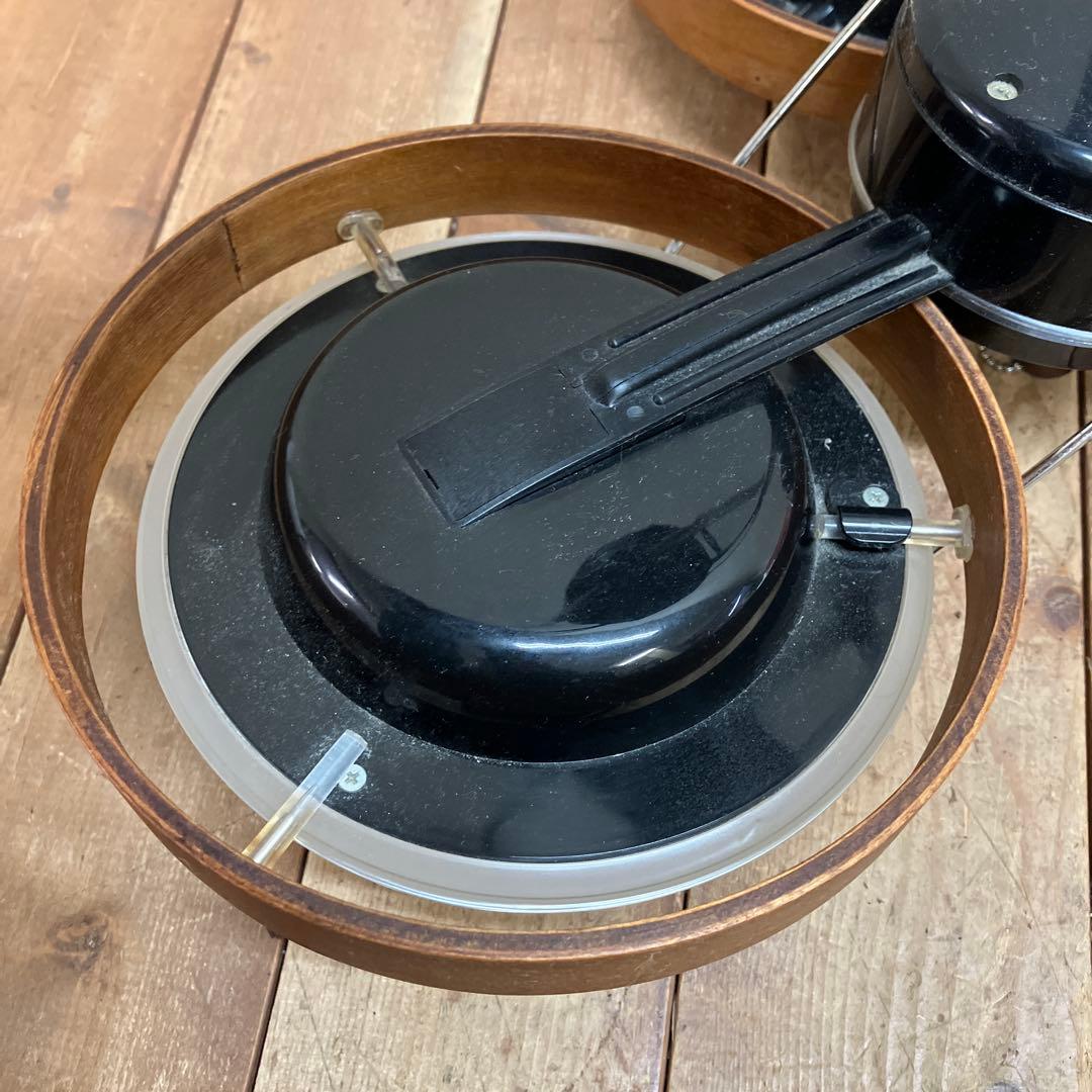 D-2 LED シーリングライト ペンダントライト ウッドシェード 3灯